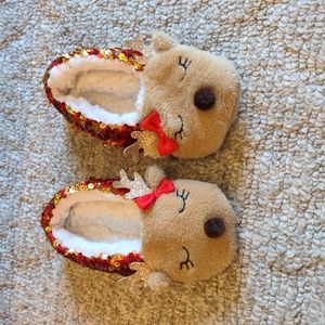 Reindeer Slippers